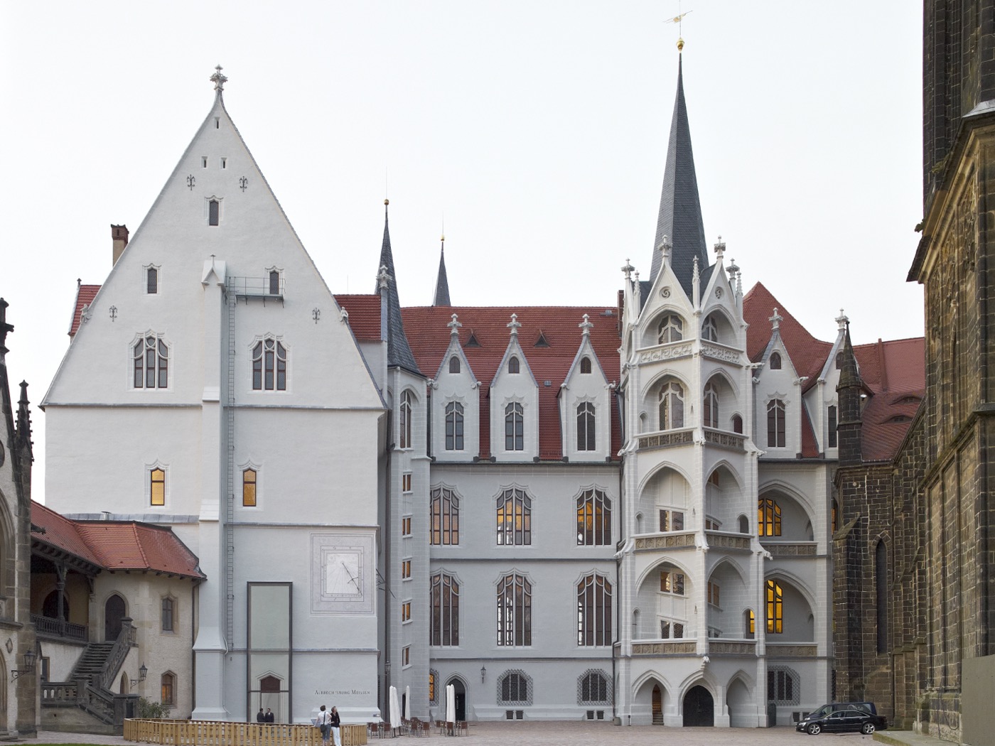 Albrechtsburg Meissen Außenansicht