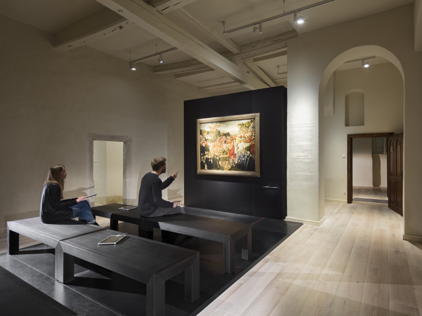 Lutherstadt Wittenberg Ausstellungsraum im Augusteum